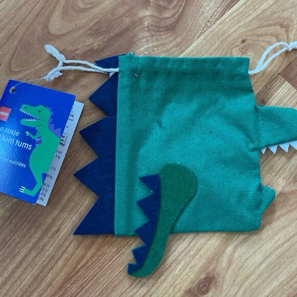 Small Dino‎ Fabric Bag - Picture 2 of 2